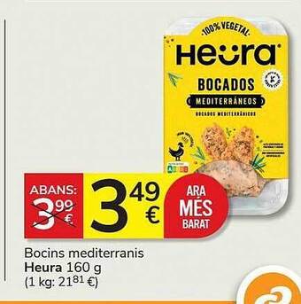 Consum Bocins mediterranis heura oferta