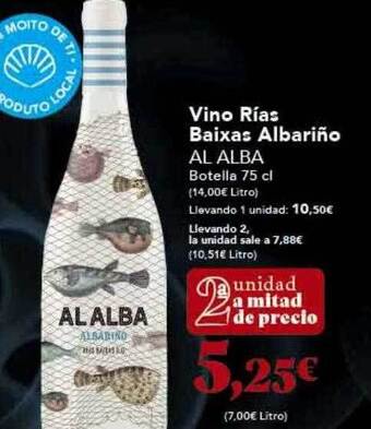 Gadis Vino rias baixas albariño al alba oferta