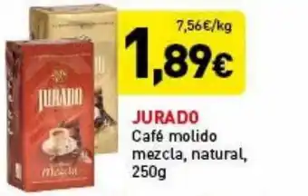 Hiperber Jurado café molido mezcla natural oferta