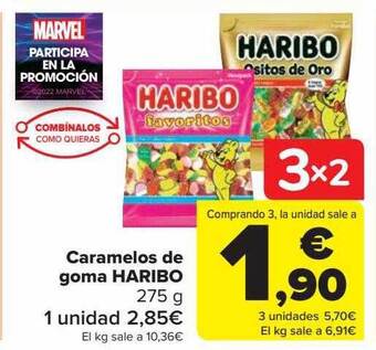 Carrefour Caramelos de goma haribo oferta