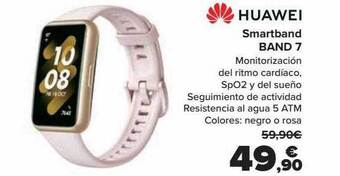 Carrefour Huawei smartband band 7 oferta