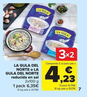 Carrefour La gula del norte o la gula del norte reducida en sal oferta
