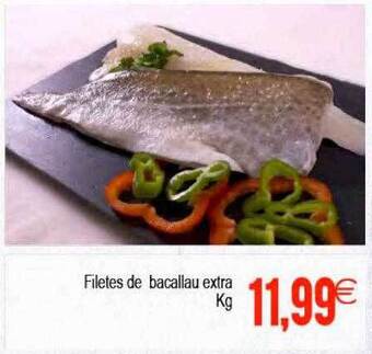 Plenus Supermercados Filetes de bacallau extra kg oferta