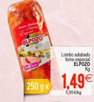 Plenus Supermercados Lombo adubado forno especial elpozo oferta