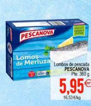 Plenus Supermercados Lombos de pescada pescanova oferta