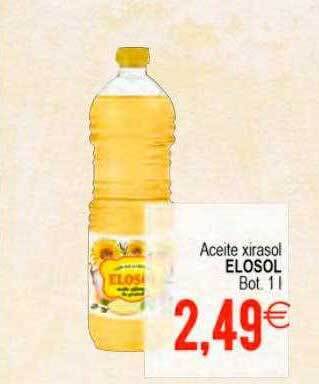 Plenus Supermercados Aceite xirasol elosol oferta