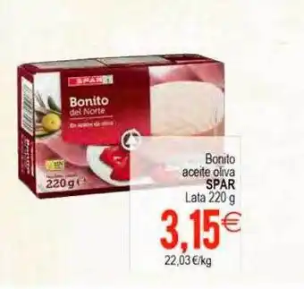 Plenus Supermercados Bonito aceite oliva spar oferta