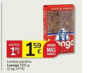 Supermercados Charter Lenteja pardina luengo oferta