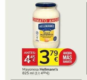 Supermercados Charter Mayonesa hellmann's oferta