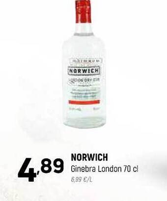 Coviran Norwich ginebra london oferta