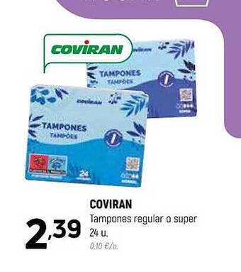 Coviran Coviran tampones regular o super oferta