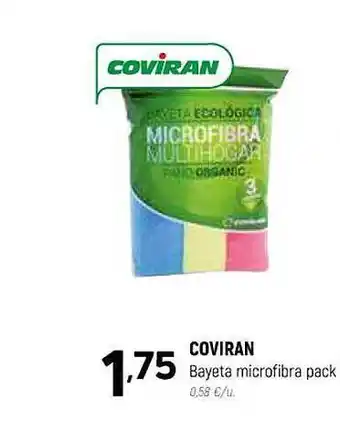 Coviran Coviran bayeta microfibra pack oferta