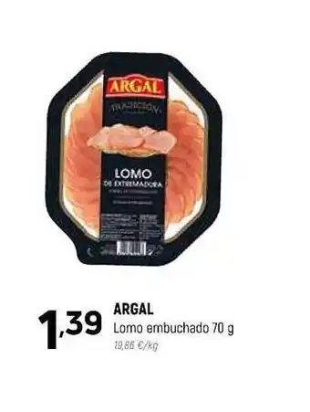 Coviran Argal lomo embuchado oferta