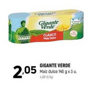 Coviran Gigante verde maíz dulce oferta