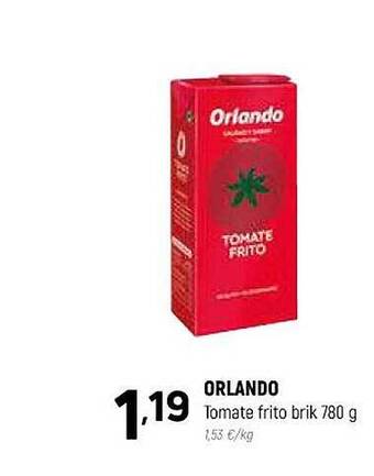 Coviran Orlando tomate frito brik oferta