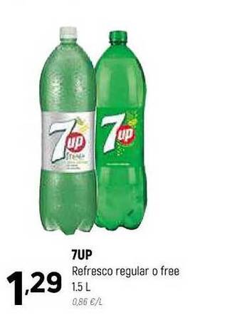 Coviran 7up refresco regular o free oferta