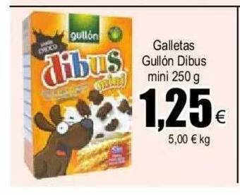 FROIZ Galletas gullón dibus mini oferta