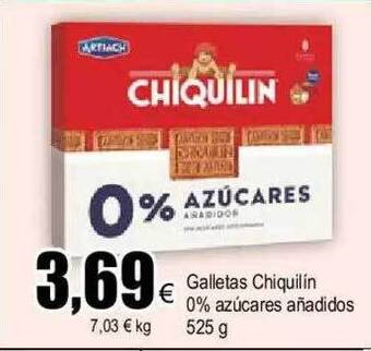 FROIZ Galletas chiquilin 0% azúcares añadidos oferta
