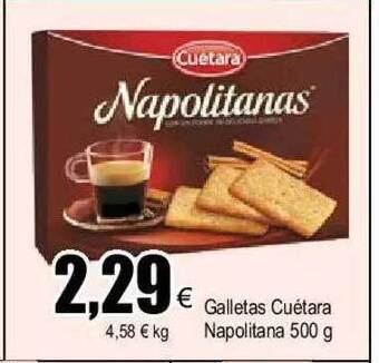 FROIZ Galletas cuétara napolitana oferta