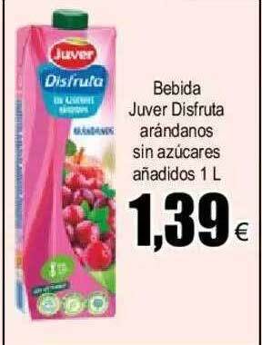 FROIZ Bebida juver disfruta arándanos sin azúcares añadidos oferta