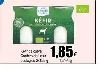 FROIZ Kéfir de cabra cantero de letur ecológico oferta