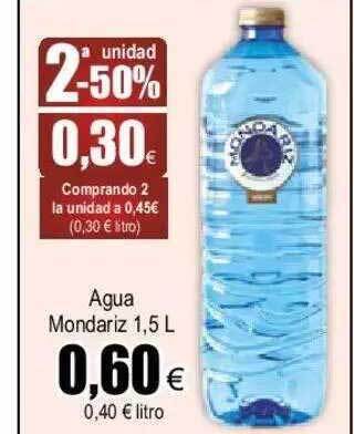 FROIZ 2a unidad -50% agua mondariz oferta