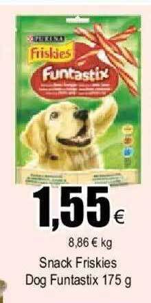 FROIZ Snack friskies dog funtastix oferta