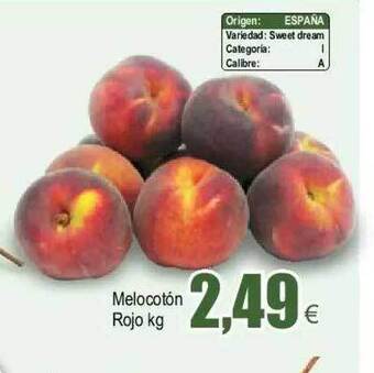 FROIZ Melocotón rojo oferta