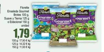 FROIZ Florette ensalada gourmet brotes suave y tierna o estacional oferta