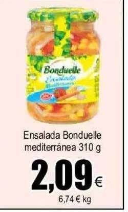 FROIZ Ensalada bonduelle mediterránea oferta