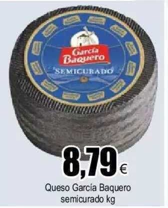 FROIZ Queso garcia baquero semicurado oferta
