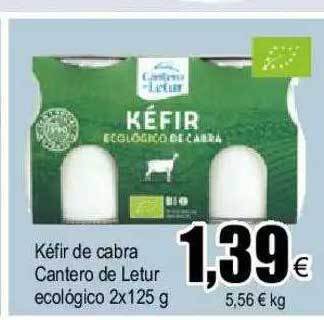 FROIZ Kéfir de cabra cantero de letur ecológico oferta