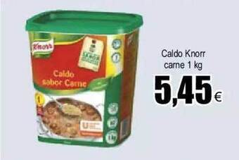 FROIZ Caldo knorr carne oferta