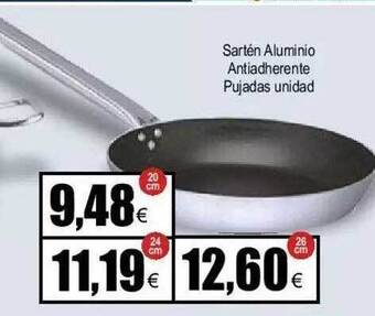 FROIZ Sartén aluminio antiadherente pujadas unidad oferta