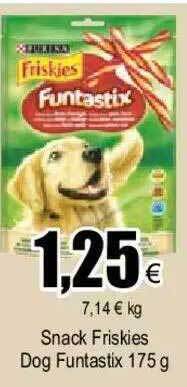 FROIZ Snack friskies dog funtastix oferta
