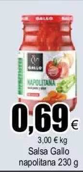 FROIZ Salsa gallo napolitana oferta