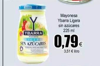 FROIZ Mayonesa ybarra ligera sin azúcares oferta