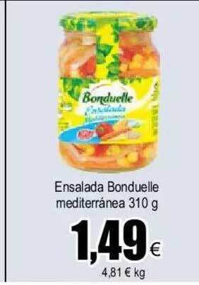 FROIZ Ensalada bonduelle mediterránea oferta