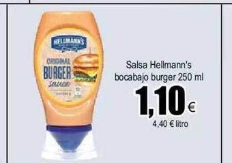 FROIZ Salsa hellmann's bocabajo burger oferta