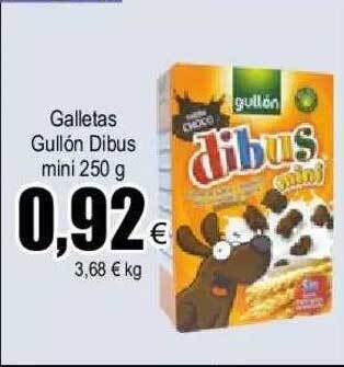 FROIZ Galletas gullón dibus mini oferta