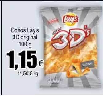 FROIZ Conos lay's 3d original oferta