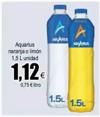 FROIZ Aquarius naranja o limón oferta
