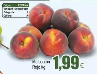 FROIZ Melocotón rojo oferta