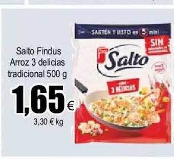 FROIZ Salto findus arroz 3 delicias tradicional oferta