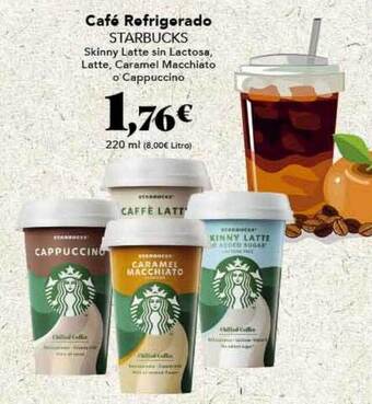 Gadis Café refrigerado starbucks oferta