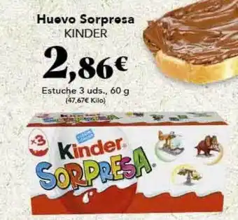 Gadis Huevo sorpresa kinder oferta
