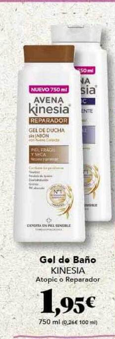 Gadis Gel de baño kinesia oferta