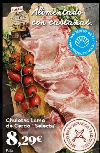 Gadis Chuletas lomo de cerdo oferta