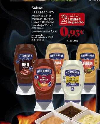 Gadis Salsas hellmann's oferta