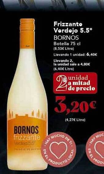 Gadis Frizzante verdejo 5.5° bornos oferta
